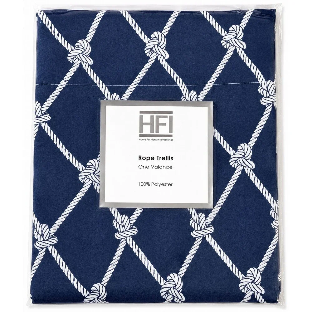Home Fashions Intl navy rope
